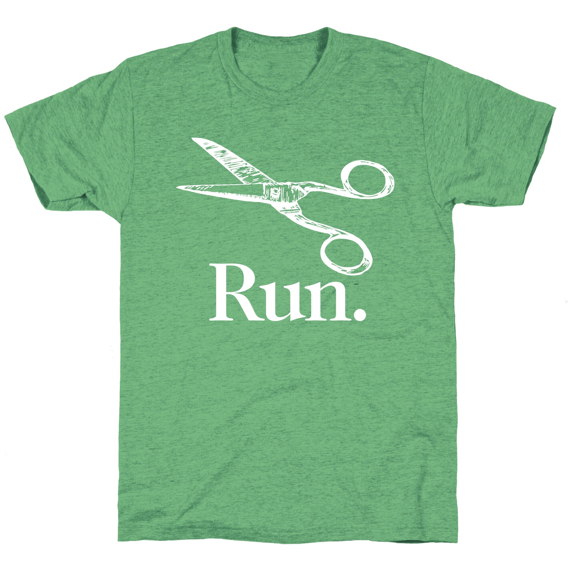 Run With Scissors Unisex Triblend Tee